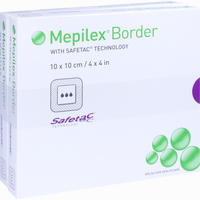 Mepilex Border Schaumverband 10x10 Cm B2B Medical 10 Stück
