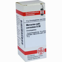 Mercur. Subl. Corros D30 Globuli 10 g