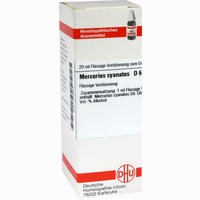 Mercurius Cyanatus D6 Dilution 20 ml
