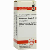 Mercurius Dulcis D10 Globuli 10 g