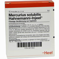 Mercurius Sol Hahn Inj Ampullen 10 Stück