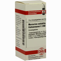 Mercurius Solubilis Hahnemanni C200 Globuli 10 g