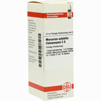 Mercurius Solubilis Hahnemanni C6 Dilution 20 ml