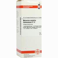 Mercurius Solubilis Hahnemanni D12 Dilution 50 ml