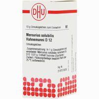 Mercurius Solubilis Hahnemanni D12 Globuli 10 g