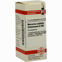 Mercurius Solubilis Hahnemanni D200 Globuli 10 g