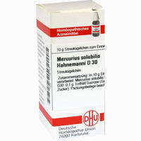 Mercurius Solubilis Hahnemanni D30 Globuli 10 g
