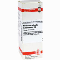 Mercurius Solubilis Hahnemanni D8 Dilution Dhu-arzneimittel 20 ml