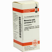 Mercurius Subl. Corrosivus D12 Globuli 10 g