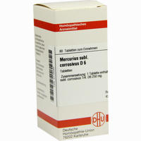 Mercurius Subl. Corrosivus D6 Tabletten 80 Stück