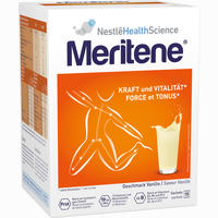 Meritene Kraft und Vitalität Vanille Pulver 15 x 30 g