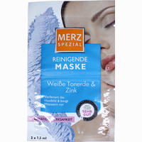 Merz Spezial Reinigende Maske Weiße Tonerde&zink Gesichtsmaske 2 x 7.5 ml