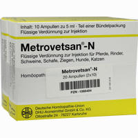Metrovetsan N Vet. Injektions- Lösung 2x10x5 ml