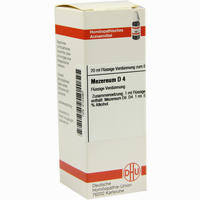 Mezereum D4 Dilution Dhu-arzneimittel 20 ml