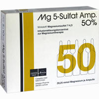 Mg 5- Sulfat Ampullen 50% 5 Stück