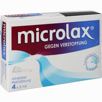 Microlax Klistier Johnson&johnson otc 4 x 5 ml