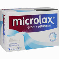 Abbildung von Microlax Rektallösung Klistier 9 x 5 ml