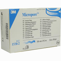 Micropore Wei 9.10mx5.00cm Pflaster 6 Stück