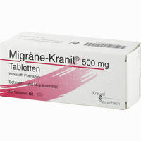 Migräne- Kranit 500mg Tabletten 50 Stück