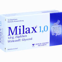 Milax 1.0 Zäpfchen 10 Stück