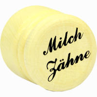 Milchzahndose Holz 2. 5cm 1 Stück