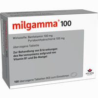 Abbildung von Milgamma 100mg Dragees 100 Stück