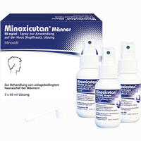 Minoxicutan Männer 50mg/ml Spray Lösung 3 x 60 ml