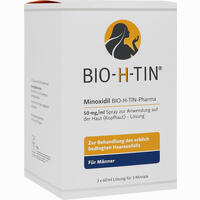 Abbildung von Minoxidil Bio- H- Tin Pharma 50mg/ml Lösung 3 x 60 ml