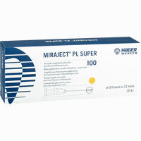 Miraject Pl Stumpfe Applikationskanülen 0.9 22mm Kanülen 100 Stück