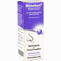 Momekort 50ug Sprühstoß Nasenspray Suspension für Erwachsene 10 g