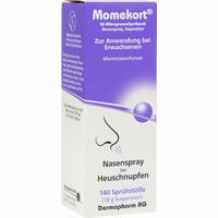 Momekort 50ug Sprühstoß Nasenspray Suspension für Erwachsene 18 g