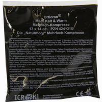 Moor Kalt+warm Mehrfach Kompr. Orticron 13x14cm Kompressen 1 Stück