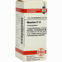 Moschus D12 Globuli 10 g