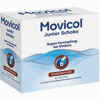 Abbildung von Movicol Junior Schoko Pulver zur Herstellung einer Lösung Zum Einnehmen 30 x 6.9 g