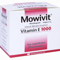 Mowivit Vitamin E 1000 Kapseln 100 Stück