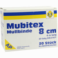 Mubitex Mullbinden 8cm 20 Stück