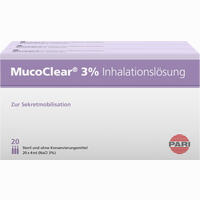 Mucoclear 3% Nacl Inhalationslösung 60 x 4 ml