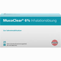 Mucoclear 6% Nacl Inhalationslösung 20 x 4 ml