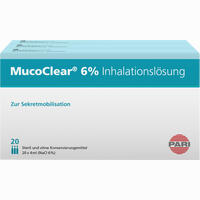 Mucoclear 6% Nacl Inhalationslösung 60 x 4 ml
