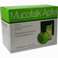 Mucofalk Apfel Granulat 100 Stück