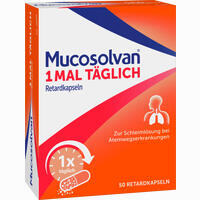 Mucosolvan 1mal Täglich Retardkapseln 50 Stück