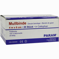 Mullbinde 6cm M Cell 20 Stück