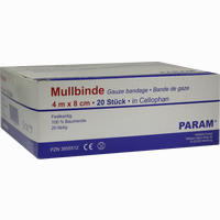 Mullbinde 8cm M Cell 20 Stück