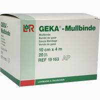 Mullbinde Geka 10cmx4m Lose 20 Stück