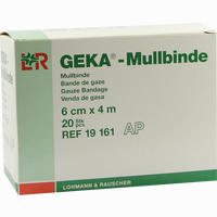 Mullbinde Geka 6cmx4m Loseb 20 Stück