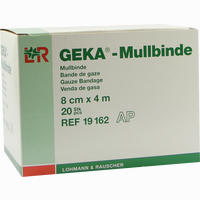 Mullbinde Geka 8cmx4m Loseb 20 Stück
