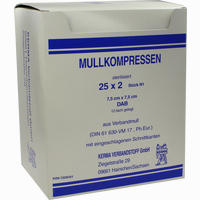 Mullkompr Bw St 12f7. 5x7. 5 25 Stück