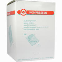 Mullkompressen 10x10cm 12f 20 Stück