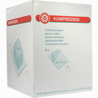 Mullkompressen 10x10cm 32f Steril 8 x 5 Stück