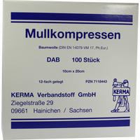Mullkompressen 12fach Gelegt Unsteril 10x20cm Kom 100 Stück